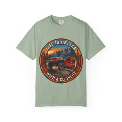 Wrangler/German Shepherd Unisex Garment-Dyed T-shirt