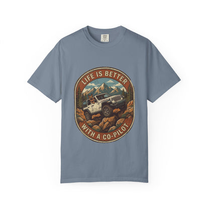 Wrangler/German Shepherd Unisex Garment-Dyed T-shirt