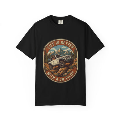 Wrangler/German Shepherd Unisex Garment-Dyed T-shirt