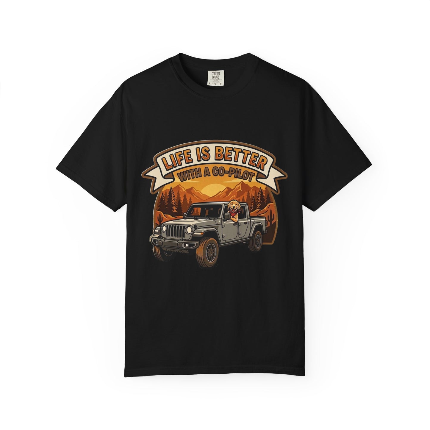 Gladiator/Doodle Unisex Garment-Dyed T-shirt