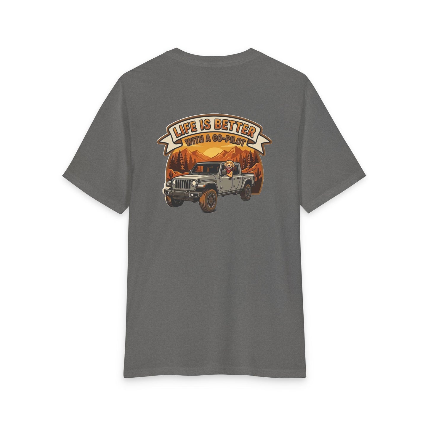 Jeep Off-Road T‑Shirt — "Life Is Better When You Explore" Adventure Tee