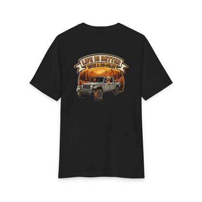 Jeep Off-Road T‑Shirt — "Life Is Better When You Explore" Adventure Tee