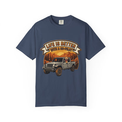 Gladiator/Doodle Unisex Garment-Dyed T-shirt