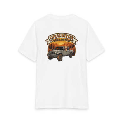 Jeep Off-Road T‑Shirt — "Life Is Better When You Explore" Adventure Tee