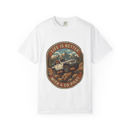 Wrangler/German Shepherd Unisex Garment-Dyed T-shirt