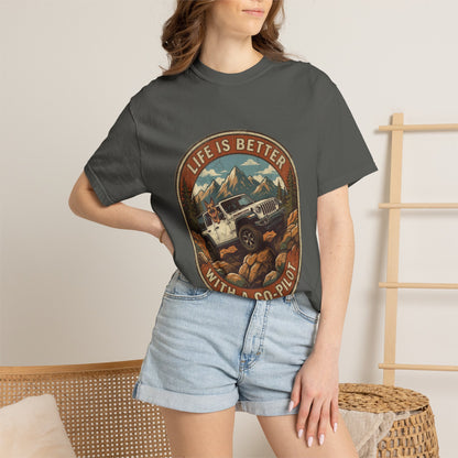 Wrangler/German Shepherd Unisex Garment-Dyed T-shirt