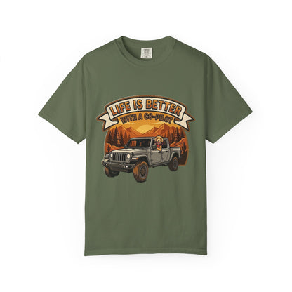 Gladiator/Doodle Unisex Garment-Dyed T-shirt