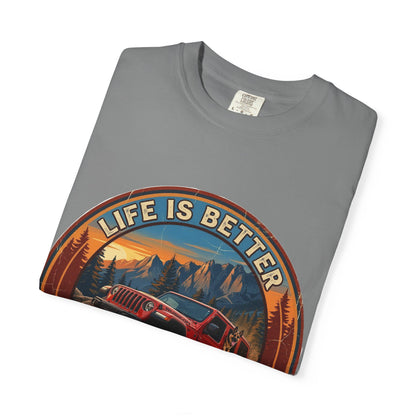 Wrangler/German Shepherd Unisex Garment-Dyed T-shirt
