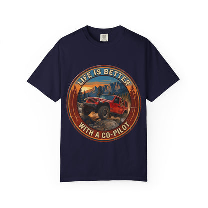 Wrangler/German Shepherd Unisex Garment-Dyed T-shirt