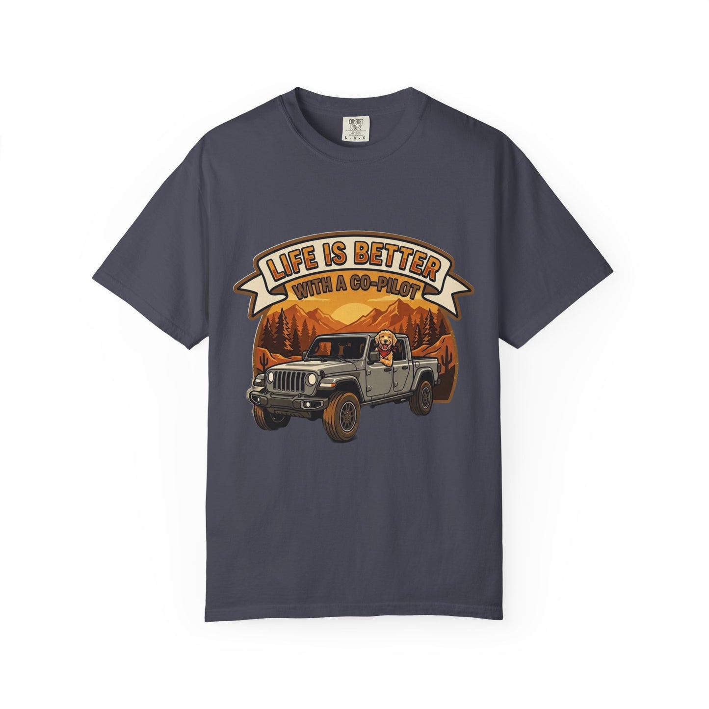 Gladiator/Doodle Unisex Garment-Dyed T-shirt