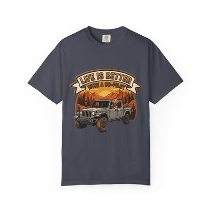 Gladiator/Doodle Unisex Garment-Dyed T-shirt