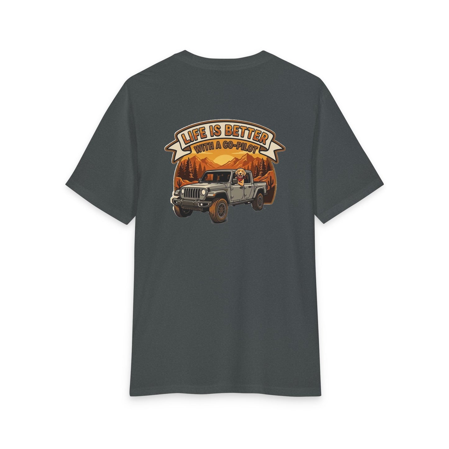 Jeep Off-Road T‑Shirt — "Life Is Better When You Explore" Adventure Tee