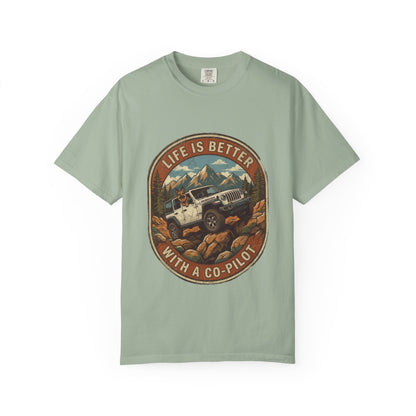 Wrangler/German Shepherd Unisex Garment-Dyed T-shirt