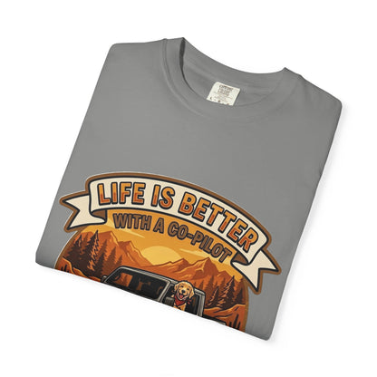 Gladiator/Doodle Unisex Garment-Dyed T-shirt