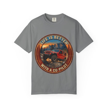 Wrangler/German Shepherd Unisex Garment-Dyed T-shirt