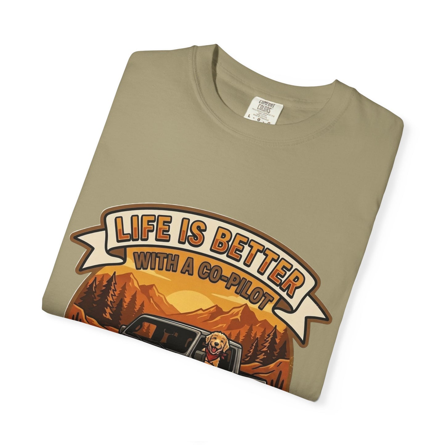 Gladiator/Doodle Unisex Garment-Dyed T-shirt