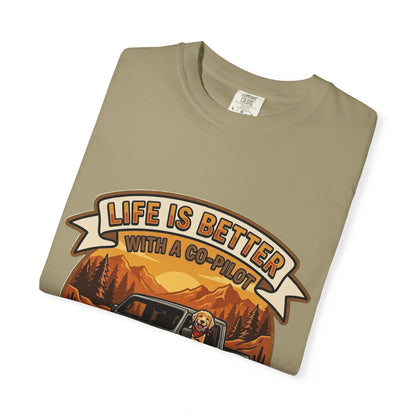 Gladiator/Doodle Unisex Garment-Dyed T-shirt