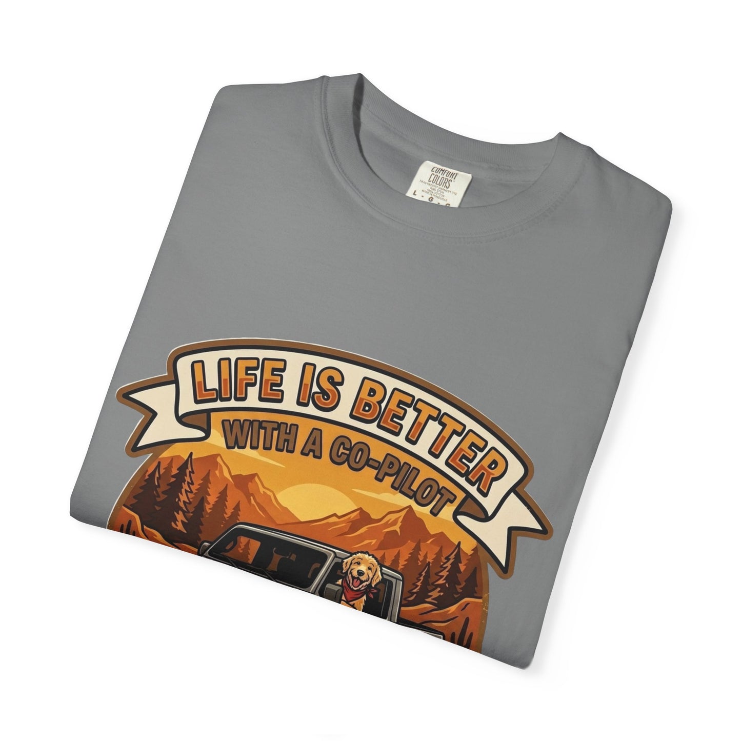 Gladiator/Doodle Unisex Garment-Dyed T-shirt