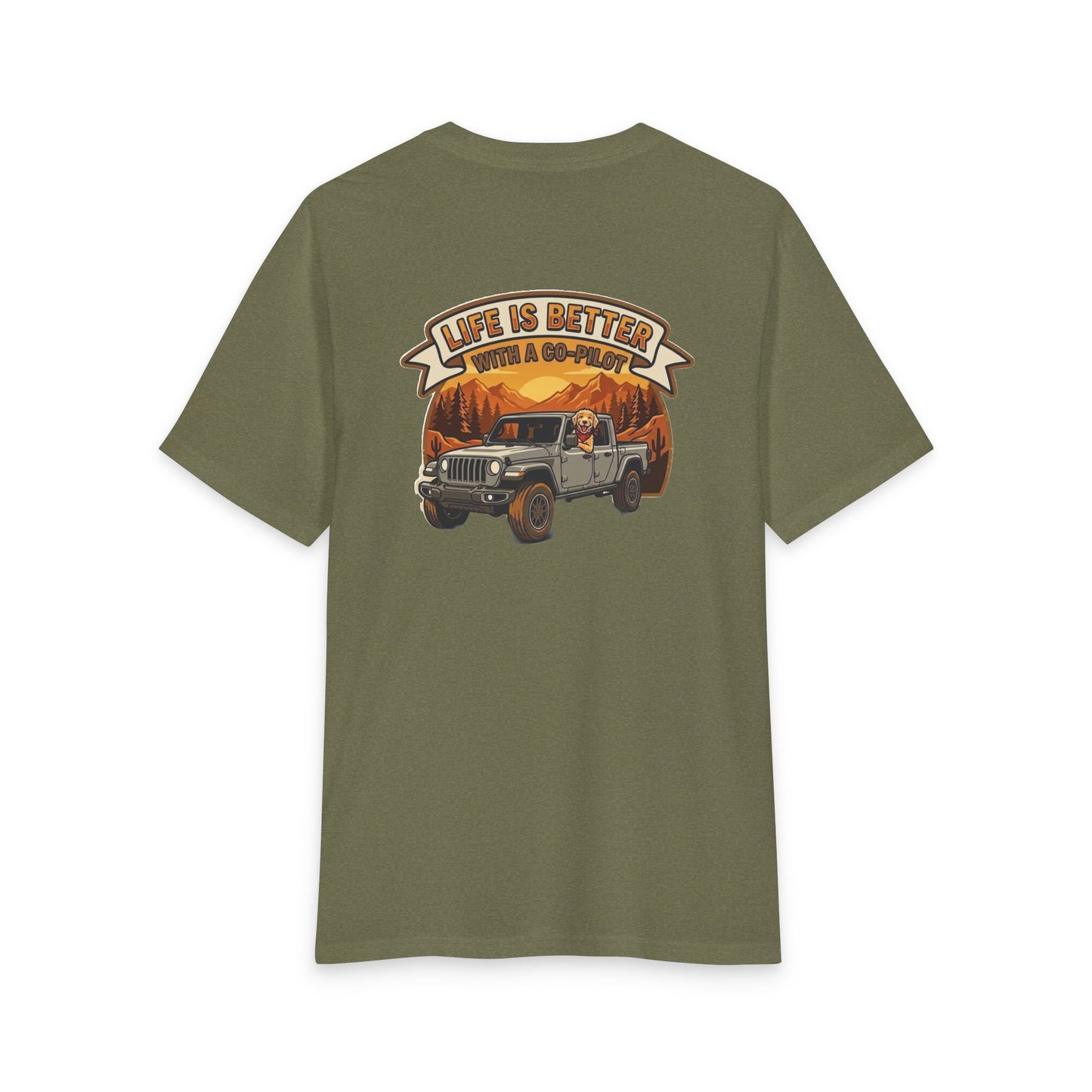 Jeep Off-Road T‑Shirt — "Life Is Better When You Explore" Adventure Tee