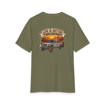 Jeep Off-Road T‑Shirt — "Life Is Better When You Explore" Adventure Tee