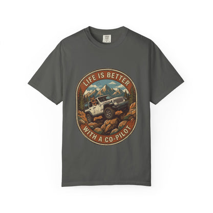 Wrangler/German Shepherd Unisex Garment-Dyed T-shirt
