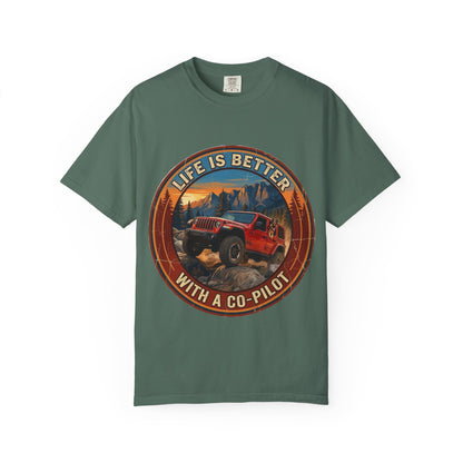 Wrangler/German Shepherd Unisex Garment-Dyed T-shirt