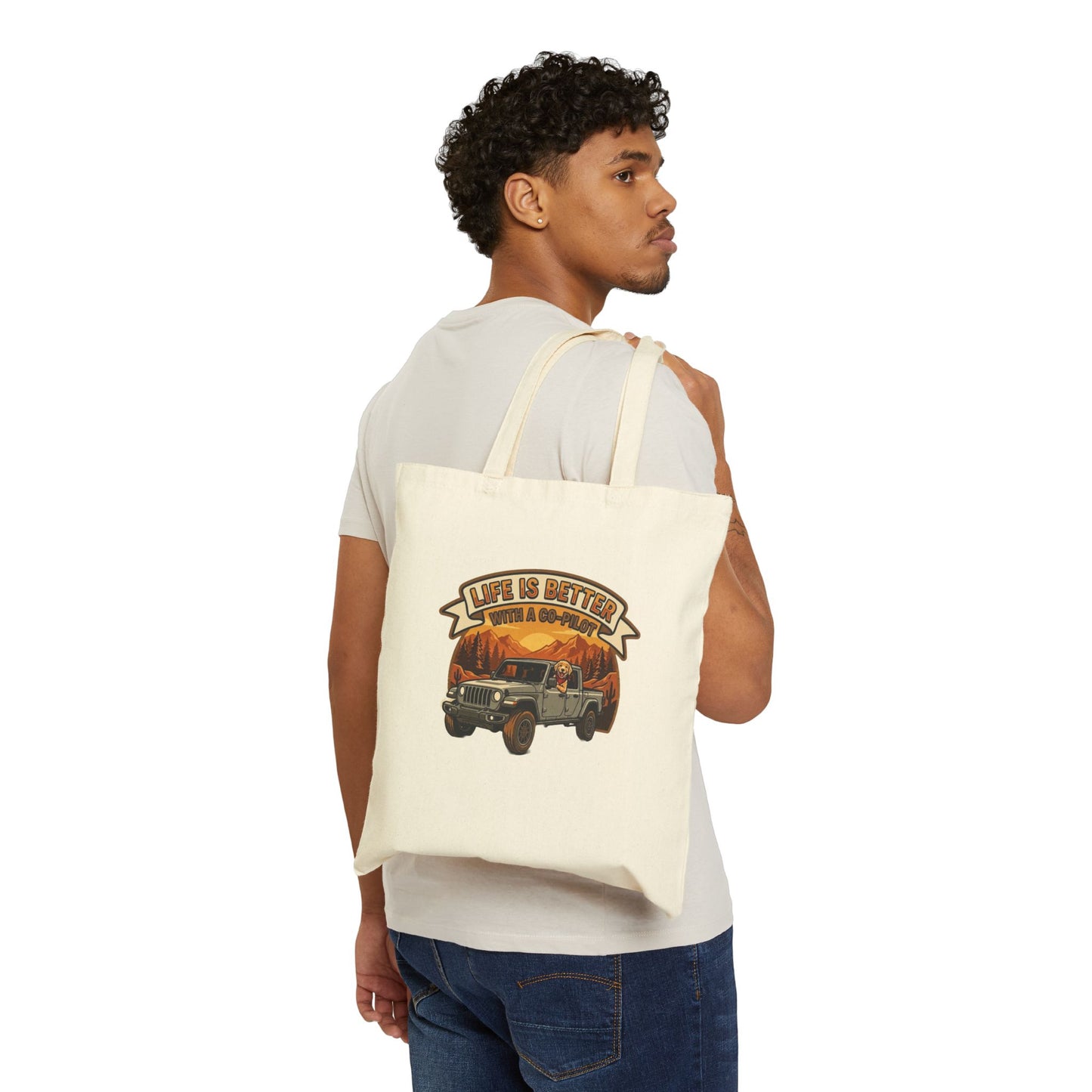 Gladiator/Doodle Canvas Tote Bag