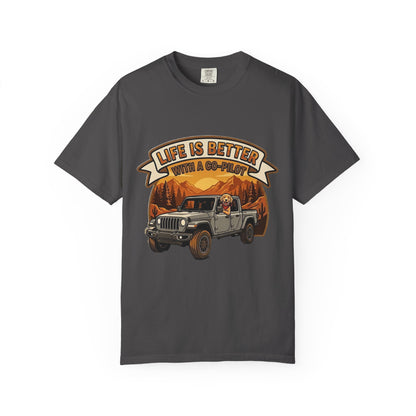 Gladiator/Doodle Unisex Garment-Dyed T-shirt