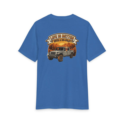 Jeep Off-Road T‑Shirt — "Life Is Better When You Explore" Adventure Tee
