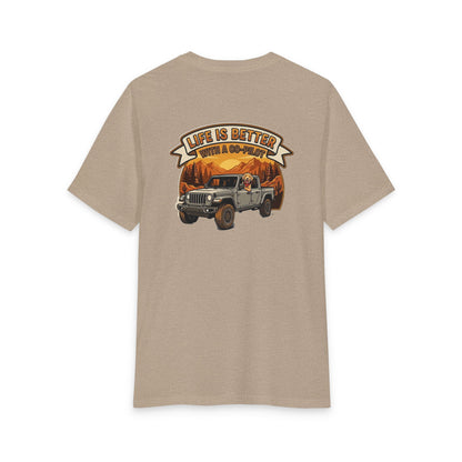 Jeep Off-Road T‑Shirt — "Life Is Better When You Explore" Adventure Tee