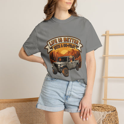 Gladiator/Doodle Unisex Garment-Dyed T-shirt