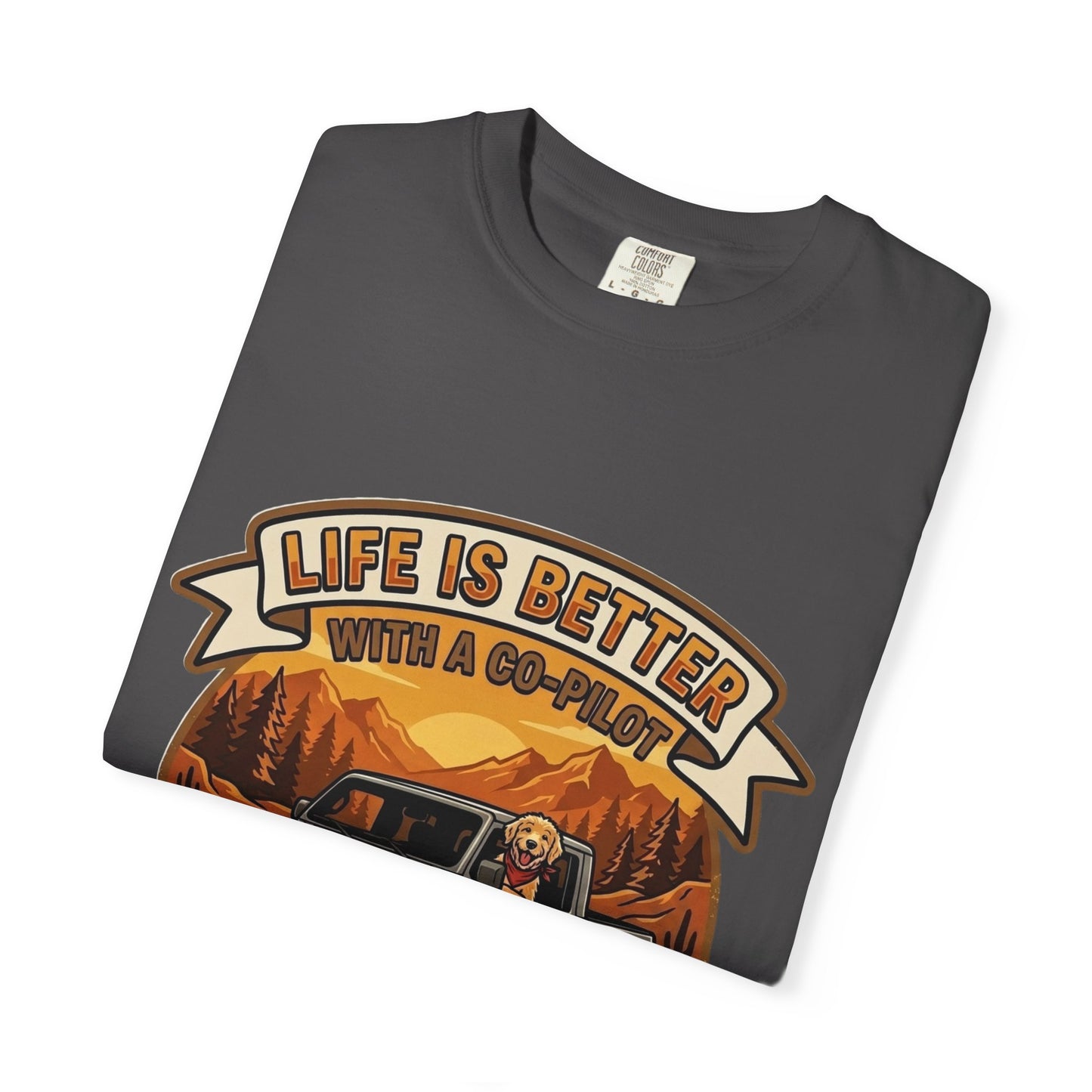 Gladiator/Doodle Unisex Garment-Dyed T-shirt