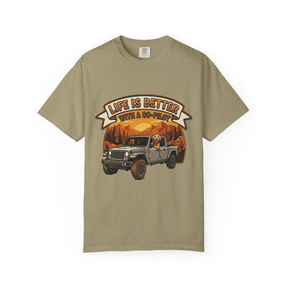 Gladiator/Doodle Unisex Garment-Dyed T-shirt