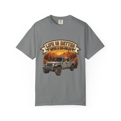 Gladiator/Doodle Unisex Garment-Dyed T-shirt