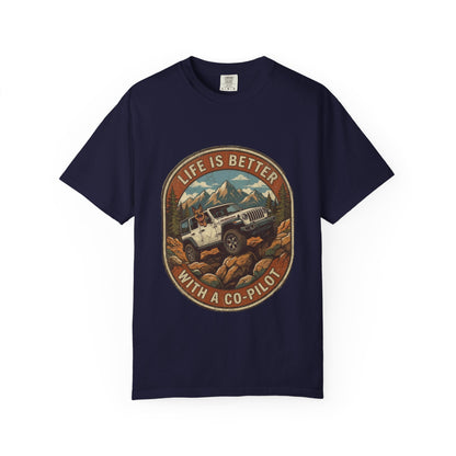 Wrangler/German Shepherd Unisex Garment-Dyed T-shirt