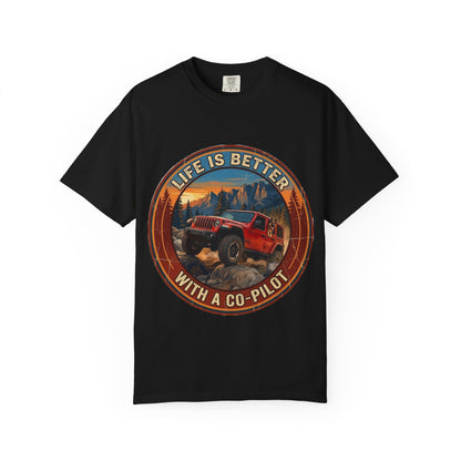 Wrangler/German Shepherd Unisex Garment-Dyed T-shirt