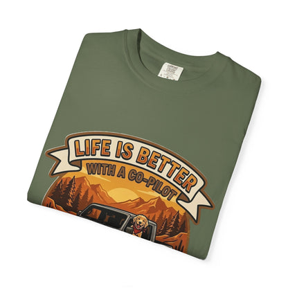 Gladiator/Doodle Unisex Garment-Dyed T-shirt