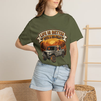 Gladiator/Doodle Unisex Garment-Dyed T-shirt
