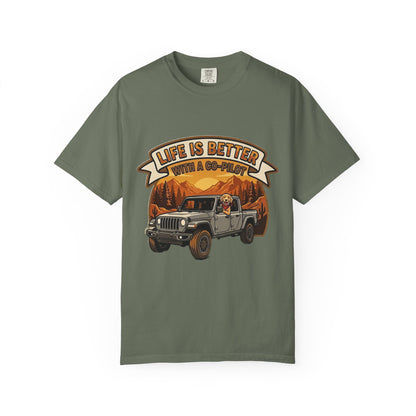 Gladiator/Doodle Unisex Garment-Dyed T-shirt