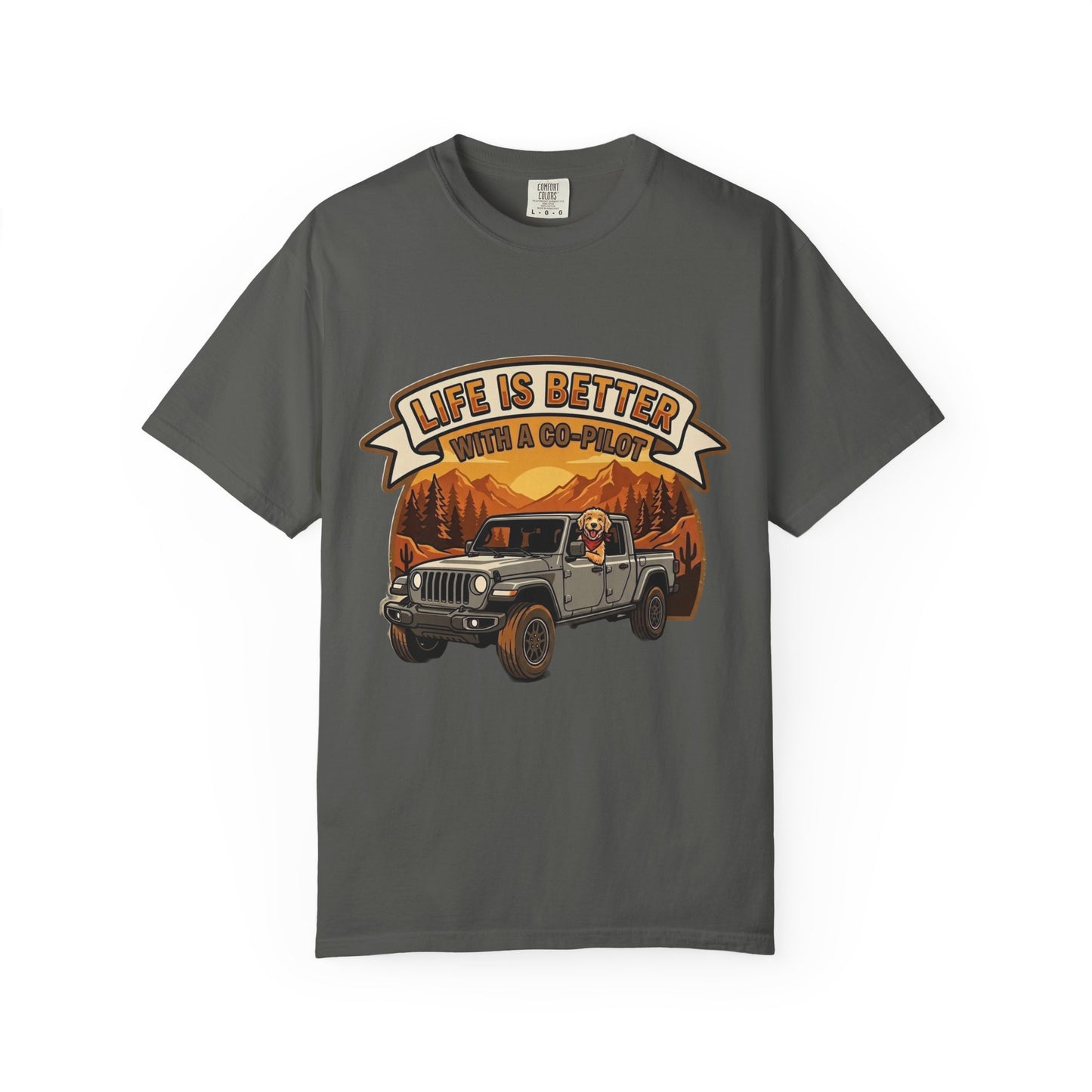 Gladiator/Doodle Unisex Garment-Dyed T-shirt